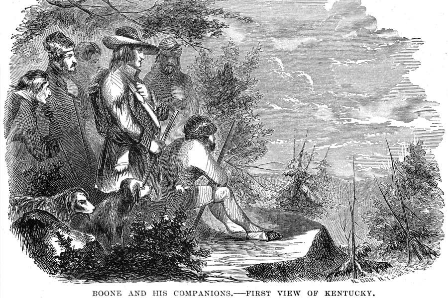Daniel Boone Crosses the Cumberland Gap