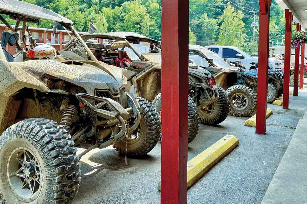 The Hatfield-McCoy off-road trail system